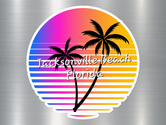 Jacksonville Beach Florida Sticker