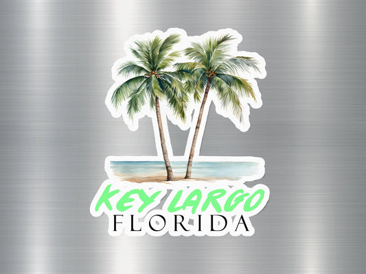 Wholesale Key Largo Florida Palm Tree Sticker