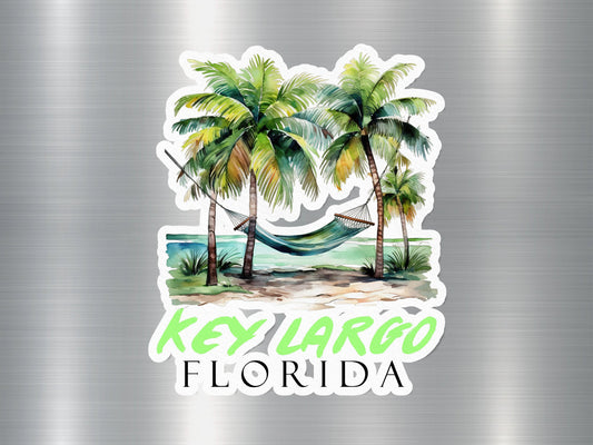 Wholesale Key Largo Florida Hammock Sticker