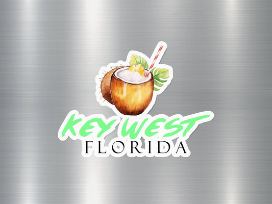 Wholesale Key West Florida Coconut Sticker