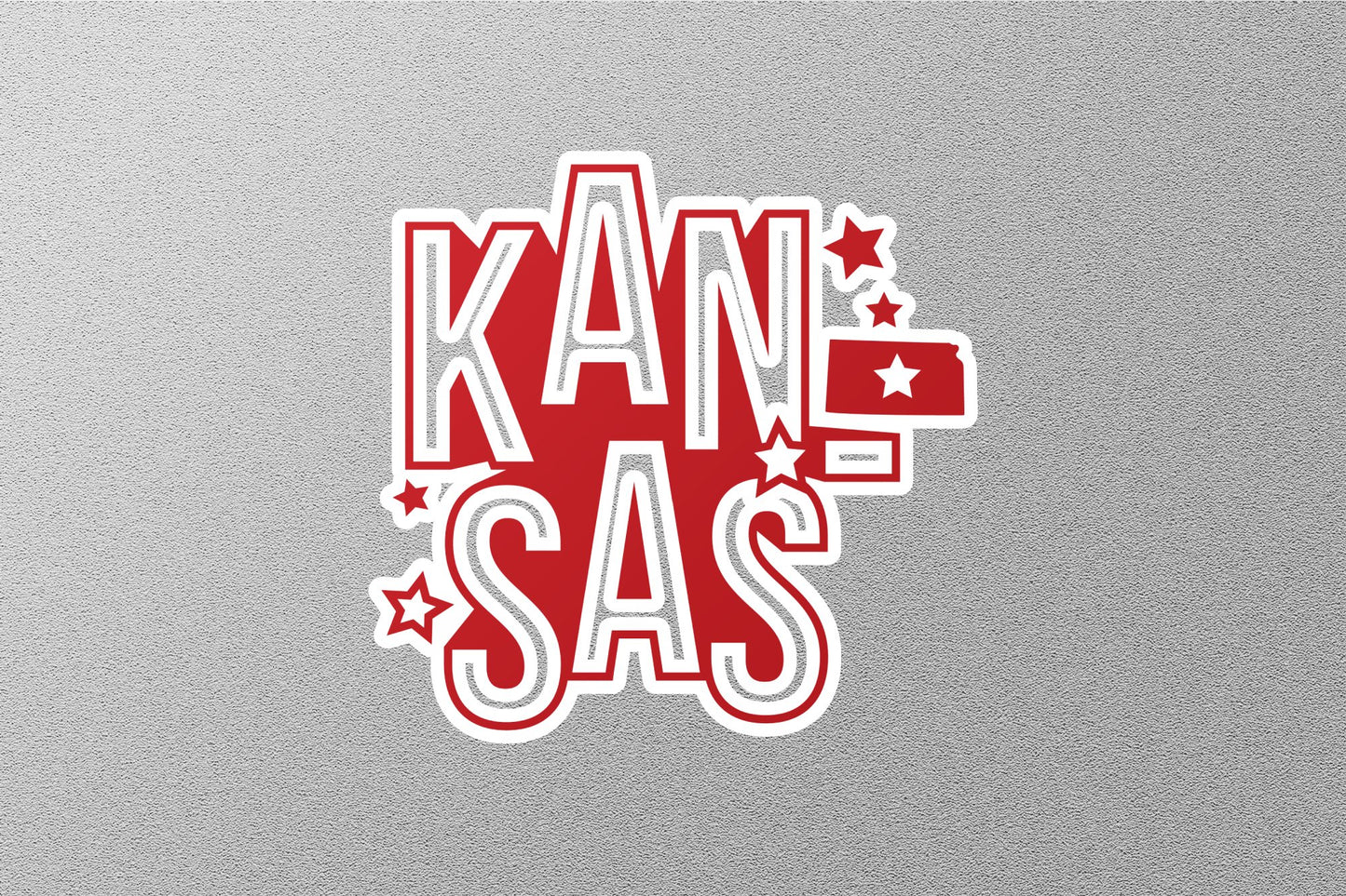 Kansas 2 State Sticker