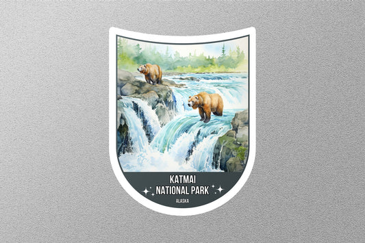 Katmai National Park Sticker