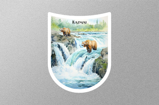 Katmai 1 National Park Sticker