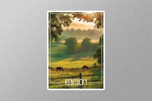 Dreamy Kentucky Travel Stickers