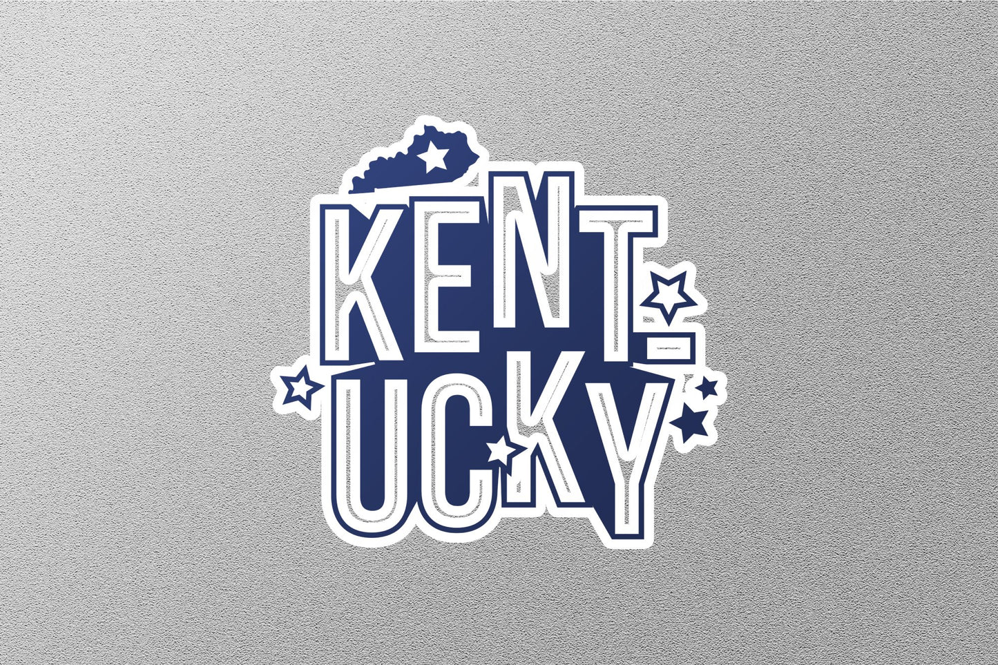 Kentucky 2 State Sticker