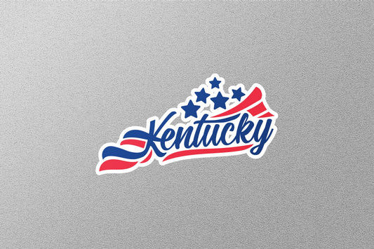 Kentucky 3 State Sticker