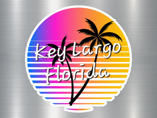 Key Largo Florida Sticker