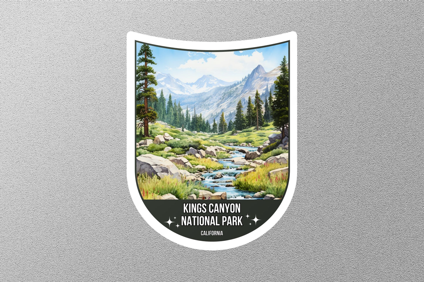 Kings Canyon National Park Sticker