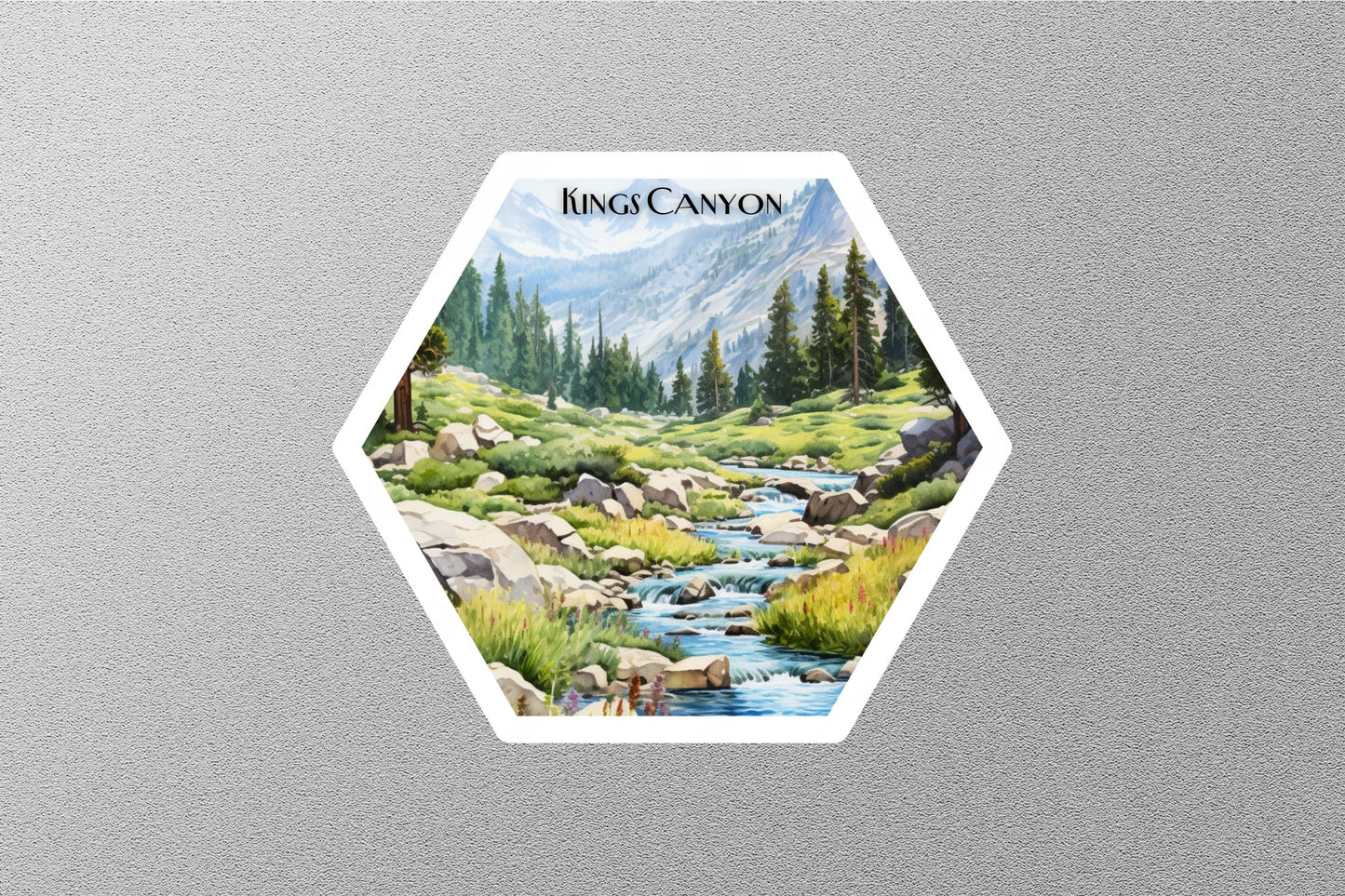 Kings Canyon 1 National Park Sticker