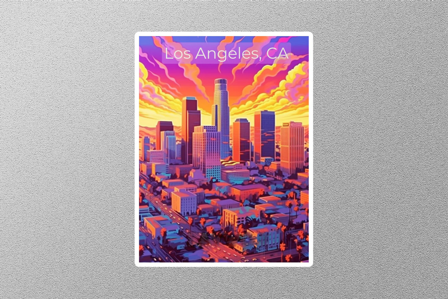 Wholesale Vintage Los Angeles Travel Stickers