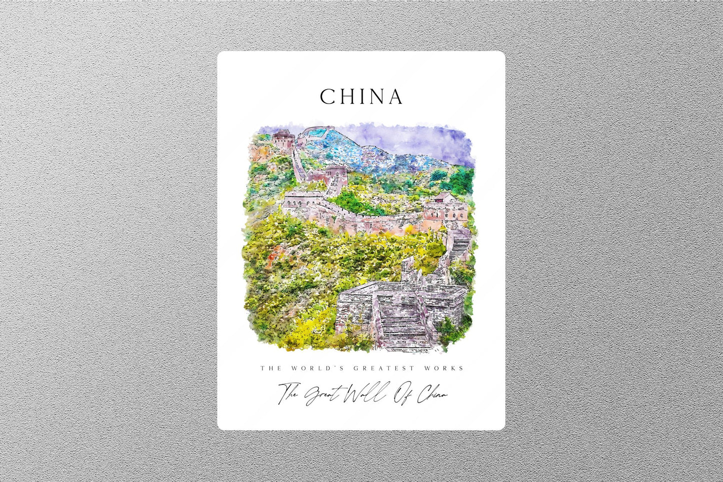 Wholesale China Travel Sticker