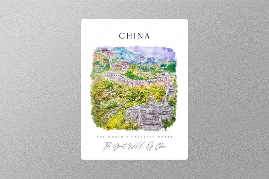 Wholesale China Travel Sticker