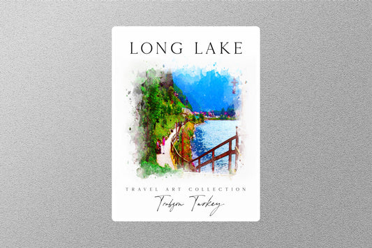 Wholesale Long Lake Travel Sticker