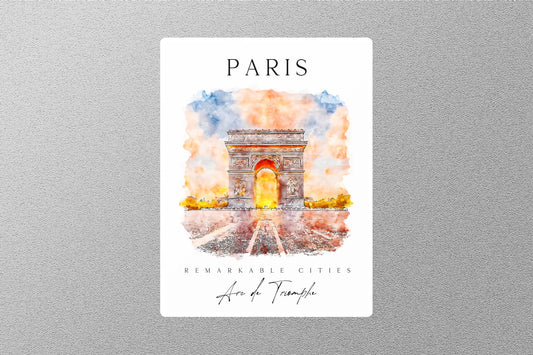 Wholesale Paris Travel Sticker