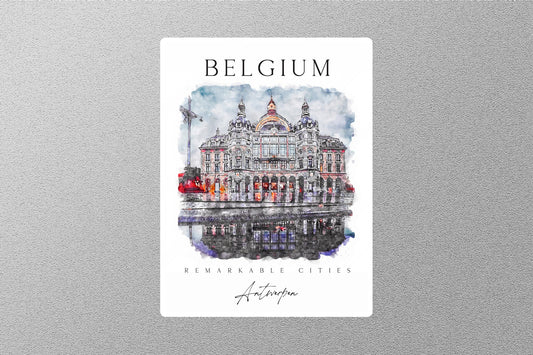 Wholesale Belgium Travel Sticker