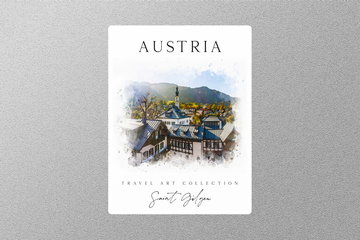 Wholesale Austria Travel Sticker