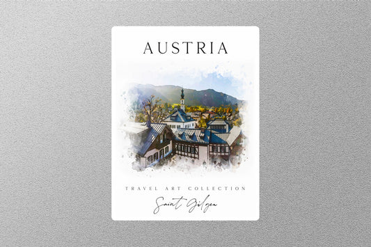 Wholesale Austria Travel Sticker
