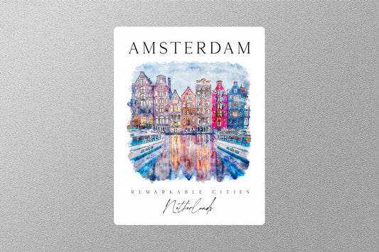 Wholesale Amsterdam Travel Sticker