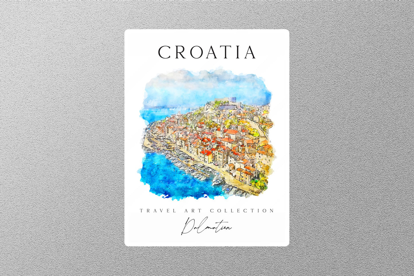 Wholesale Croatia Travel Sticker