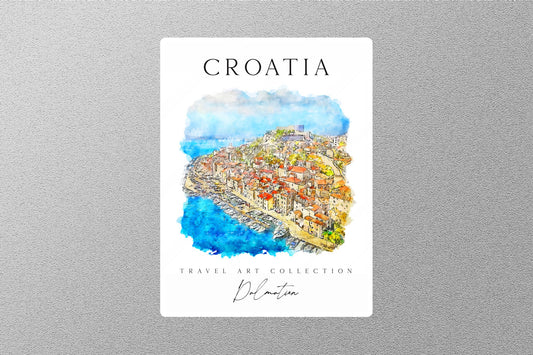 Wholesale Croatia Travel Sticker