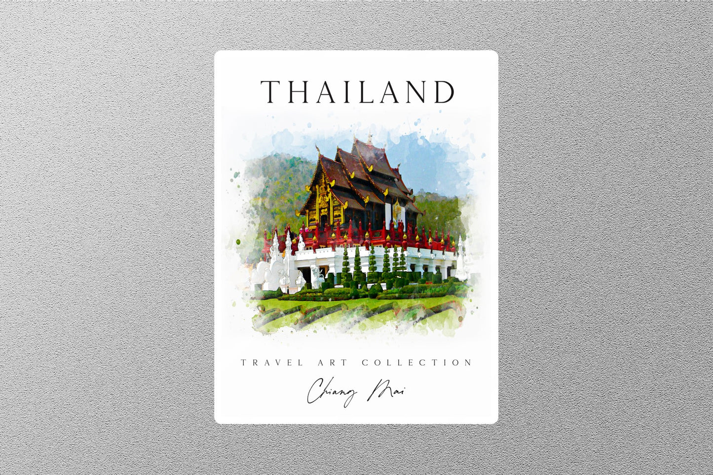 Wholesale Thailand Travel Sticker