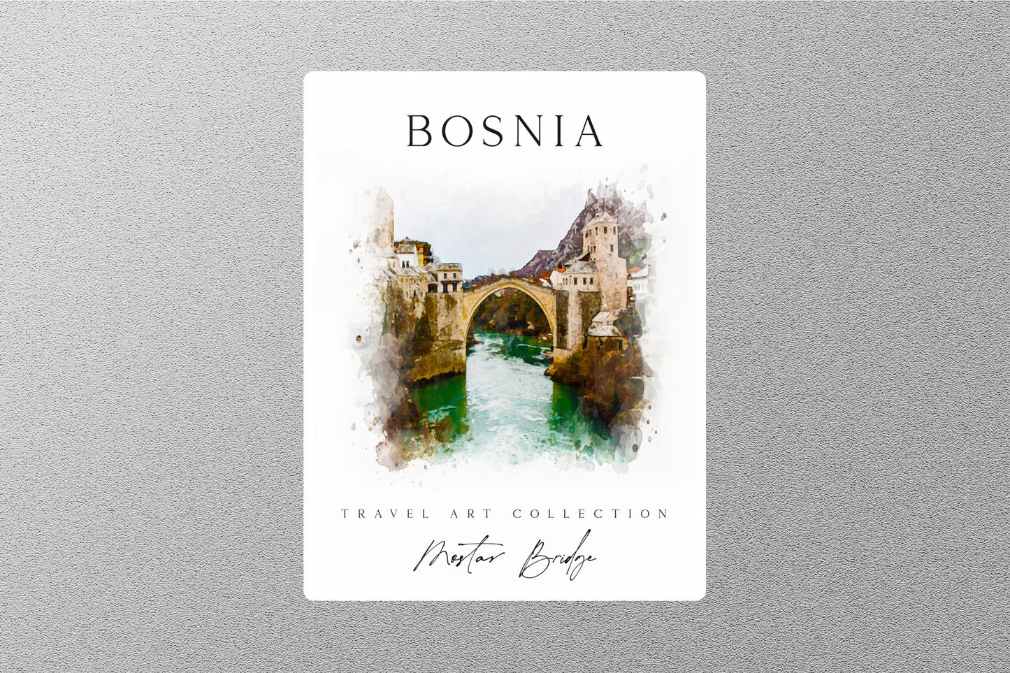 Wholesale Bosnia Travel Sticker