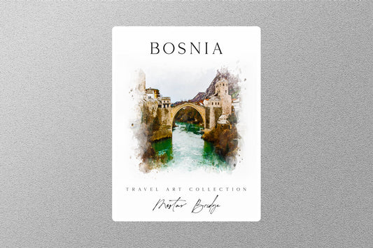 Wholesale Bosnia Travel Sticker