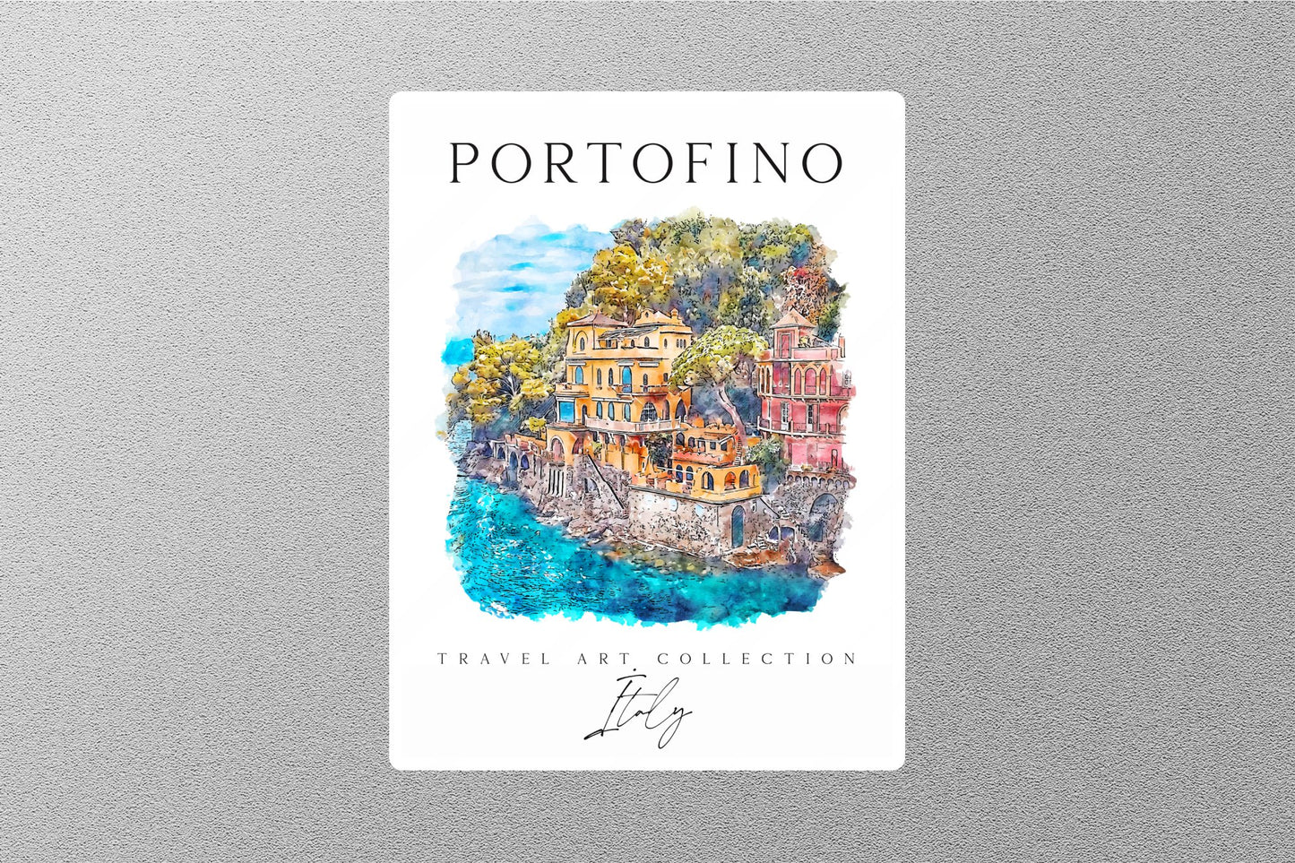 Wholesale Portofino Travel Sticker