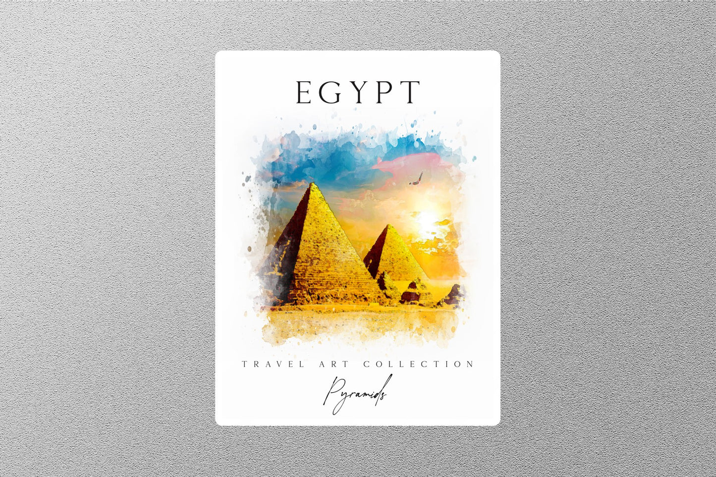 Wholesale Egypt Travel Sticker