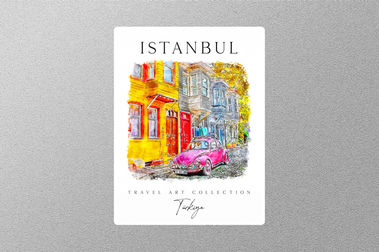 Wholesale Istanbul Travel Sticker