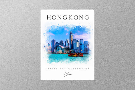 Wholesale Hong Kong Travel Sticker