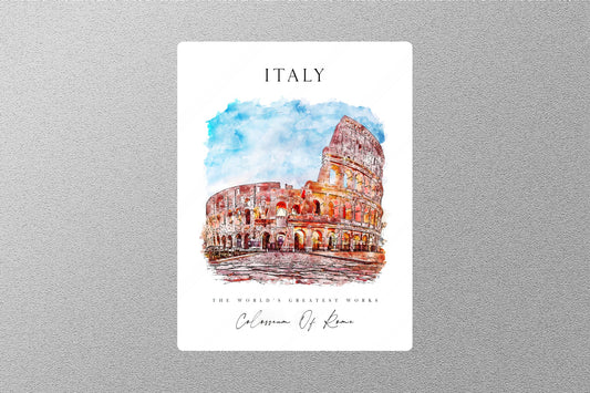 Wholesale Italy Travel Sticker