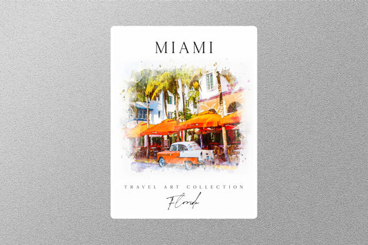 Wholesale Miami Travel Sticker