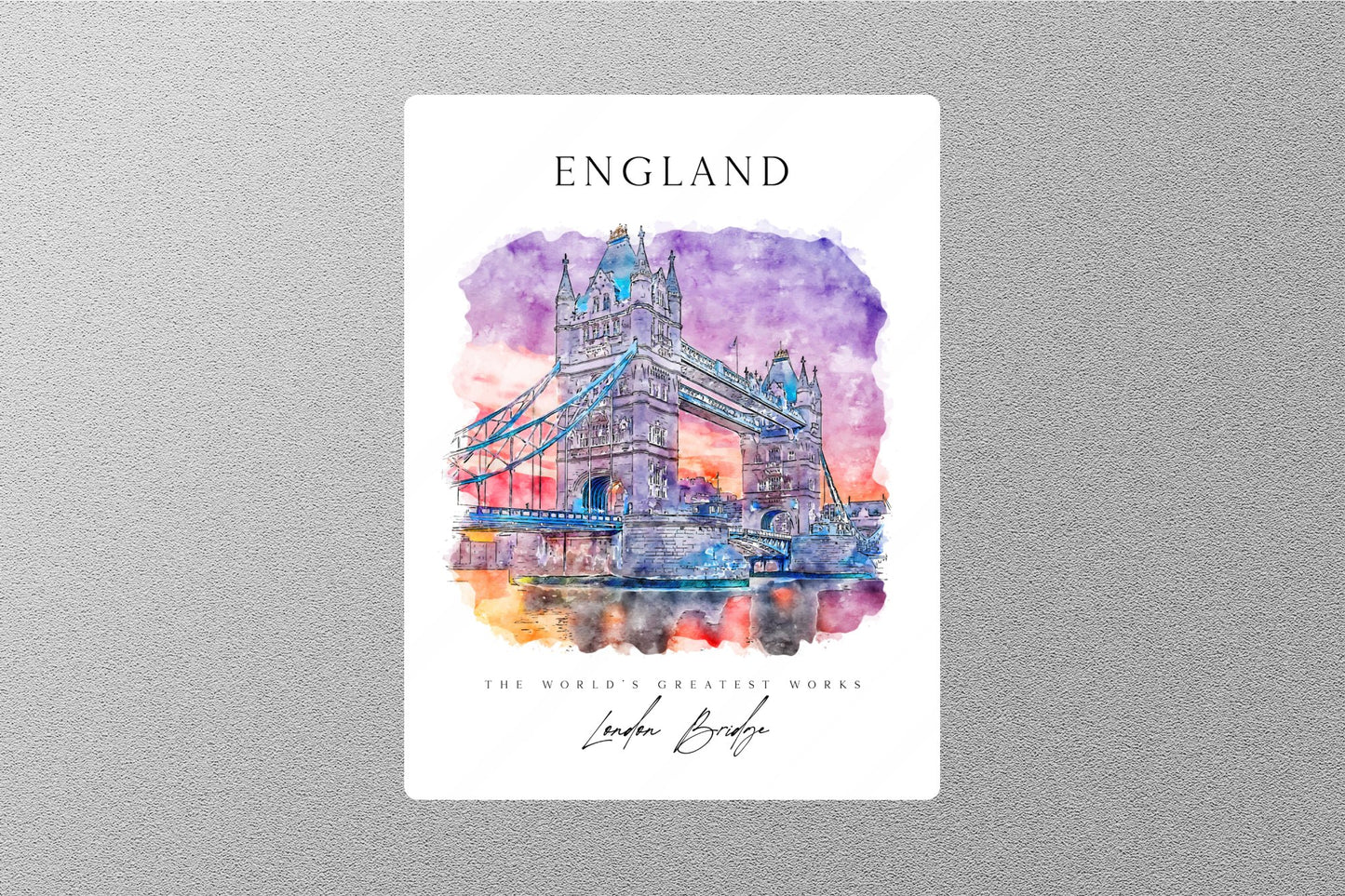 Wholesale England Travel Sticker