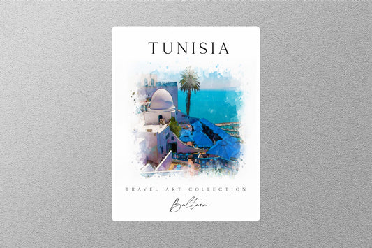 Wholesale Tunisia Travel Sticker