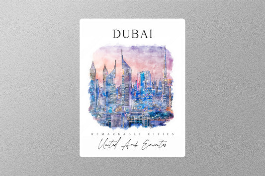 Wholesale Dubai Travel Sticker