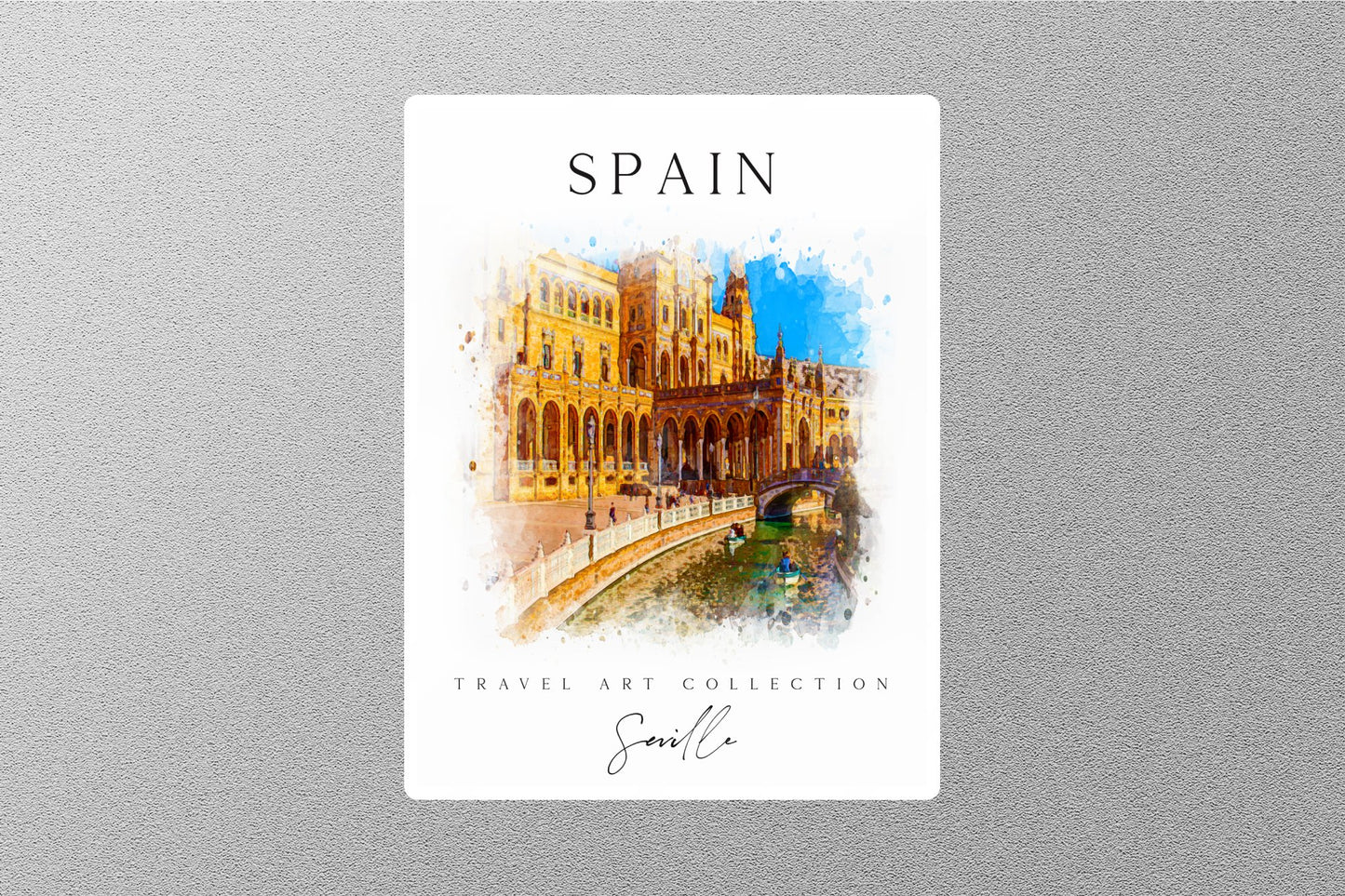 Wholesale Spain Travel Sticker