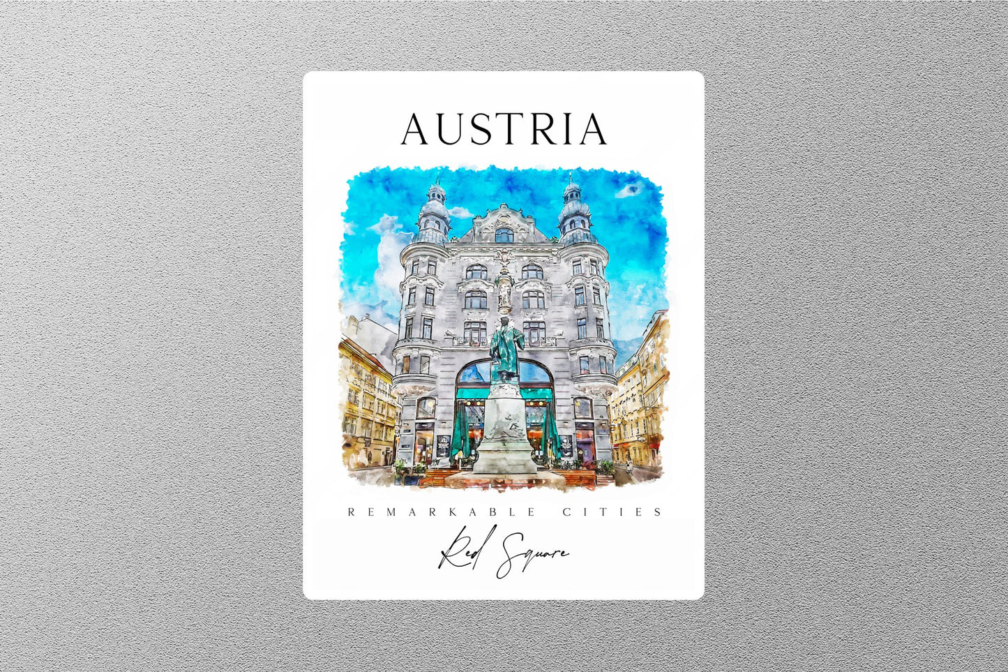 Wholesale Austria Travel Sticker