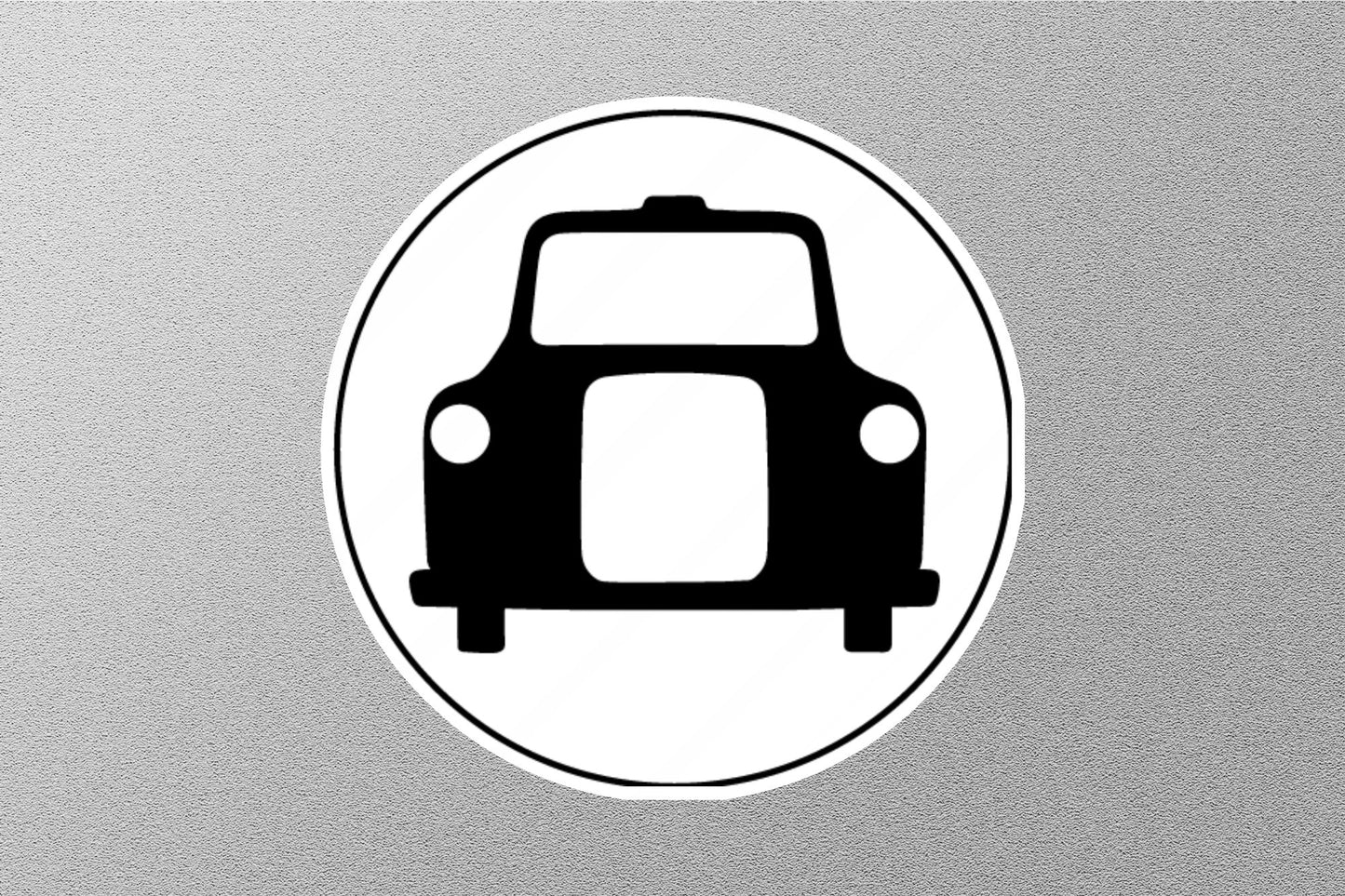 Taxi UK Sign Sticker