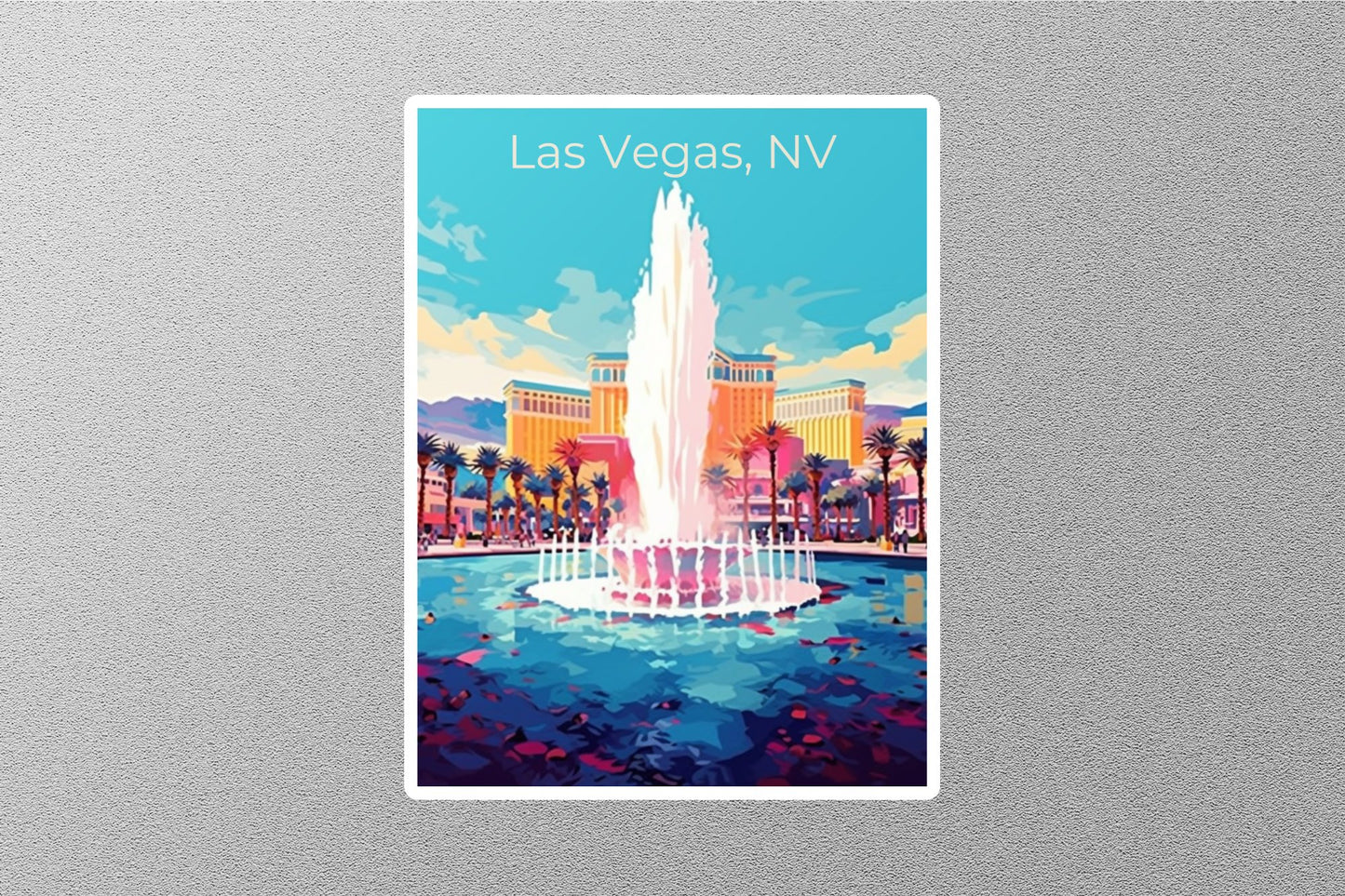 Wholesale Vintage Las Vegas Travel Stickers