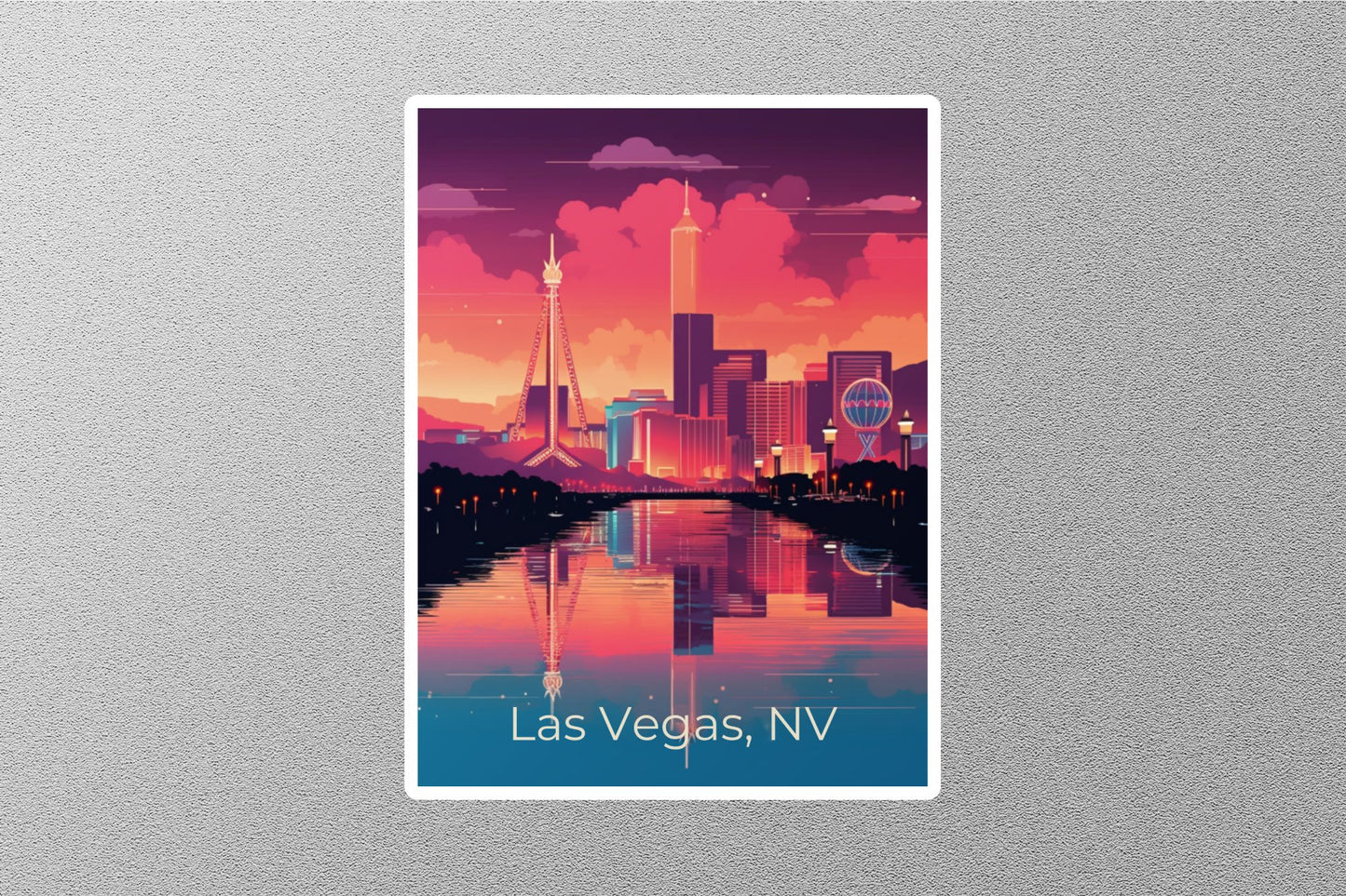 Wholesale Vintage Las Vegas Travel Stickers