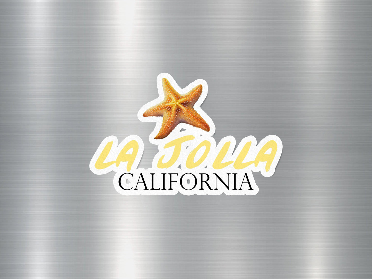 La Jolla California Starfish Sticker