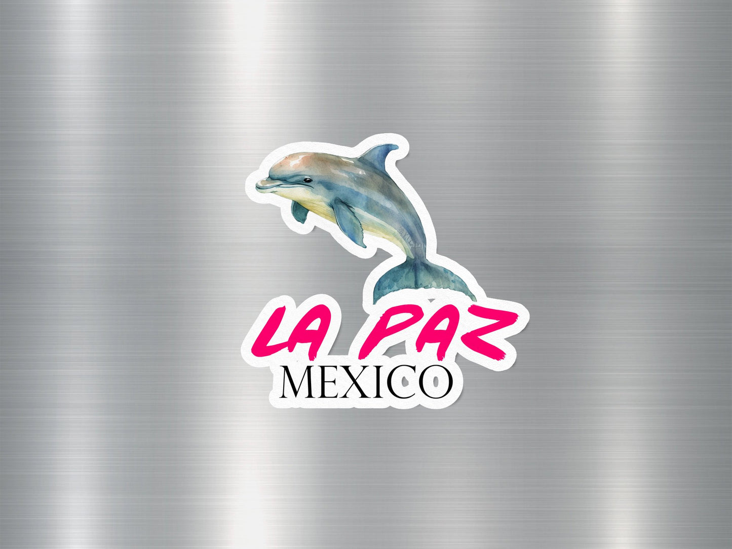 La Paz Mexico Dolphin Sticker