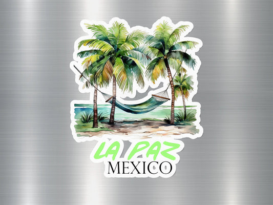 La Paz Mexico Hammock Sticker