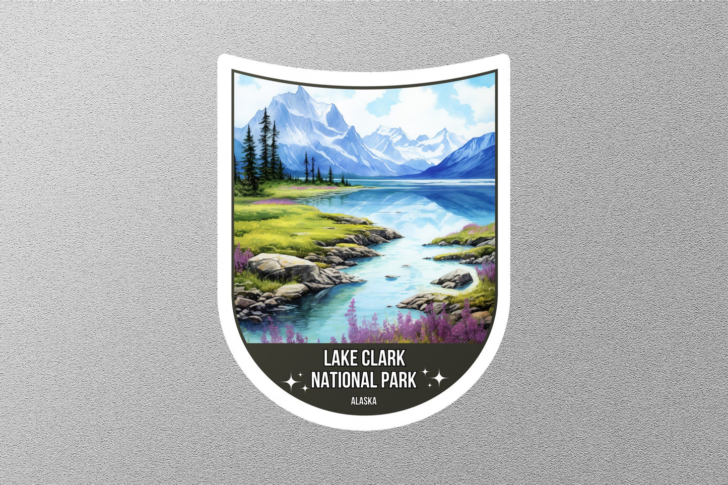 Lake Clark National Park Sticker