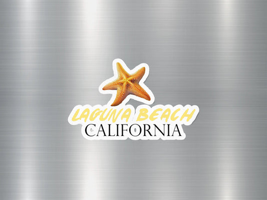 Laguna Beach California Starfish Sticker