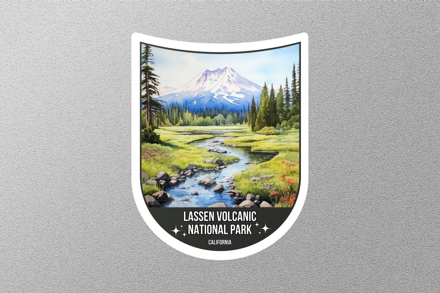 Lassen Volcanic National Park Sticker