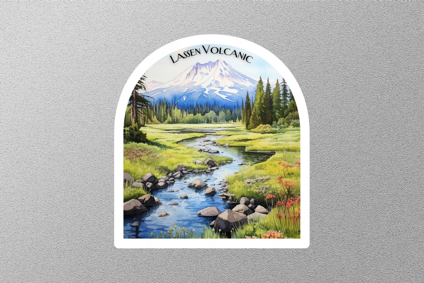 Lassen Volcanic 1 National Park Sticker