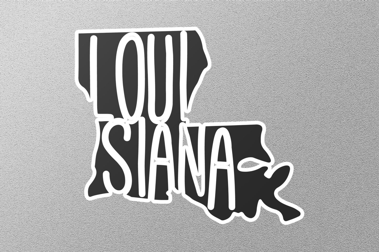 Louisiana 8 State Sticker