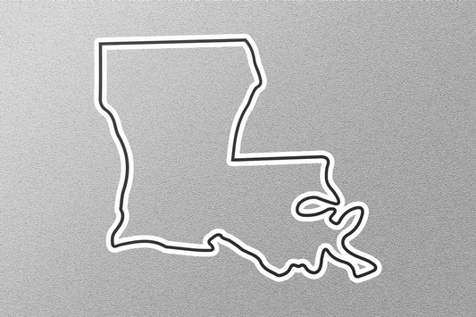 Louisiana 9 State Sticker